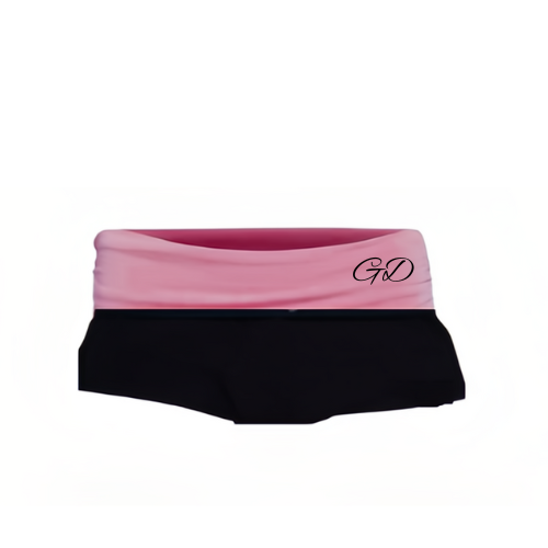 Rosetta Black & Pink shorts