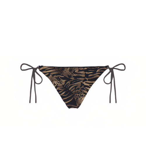 Zarina Tiger Print Cheeky Bikini Bottom